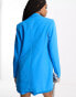 Only Tall oversized blazer co-ord in bright blue Синий, EU 38 - EU38 - фото #3