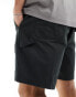 Obey big timer twill carpenter short in black Черный, W28 - фото #3