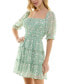 Фото #3 товара Платье Trixxi с флористическим принтом, смокинговым платьем и расклешенной юбкой