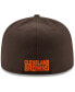 Фото #4 товара Men's Cleveland Browns Omaha 59FIFTY Fitted Cap
