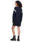 Фото #2 товара Women's Cotton Varsity Sweater Dress