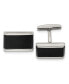 Фото #1 товара Запонки Chisel Polished Black Onyx