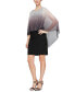 Фото #1 товара Women's Shimmer-Popover Sheath Dress