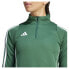 ADIDAS Tiro24 Half Zip Sweatshirt Training