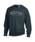 ფოტო #2 პროდუქტის Men's and Women's Gray Indiana Hoosiers Oversized Pullover Sweatshirt