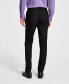 Kenneth Cole Reaction Men's Techni Cole Slim Fit Pants Black 40 W 33L