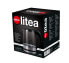 Электрический чайник Eldom LITEA - 1.2 L - 1500 W - Черный - Прозрачный - Стекло - Индикатор уровня воды - Беспроводной.