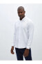 Фото #2 товара Рубашка LC WAIKIKI Slim Fit с длинным рукавом с ажурным узором для мужчин