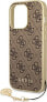 Фото #5 товара Guess Etui Guess GUHCP14LGF4GBR Apple iPhone 14 Pro brązowy/brown hardcase 4G Charms Collection