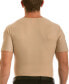 Фото #6 товара Men's Big & Tall Insta Slim Compression Short Sleeve Crew-Neck T-Shirt