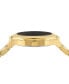 ფოტო #2 პროდუქტის Women's Three-Hand Quartz Echo Park Gold-Tone Stainless Steel Bracelet 36mm