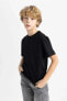 Фото #1 товара Erkek Çocuk T-shirt K1687a6/bk81 Black