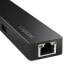 Фото #2 товара Адаптер LogiLink UA0313 USB 3.2 Gen 1 (3.1 Gen 1) Type-C - RJ-45, USB 3.2 Gen 1 (3.1 Gen 1) Type-A - 5000 Mbit/s - Black - Gigabit Ethernet - 319 mm