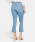 Фото #2 товара Women's High Rise Slim Cropped Flared Stretch Denim Jeans