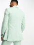 Фото #3 товара Jack & Jones Premium slim fit suit jacket in pastel blue