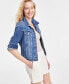 ფოტო #8 პროდუქტის Women's High-Rise Pull-On Chino Shorts, Created for Macy's