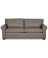 Фото #27 товара Orid 77" Full Roll Arm Leather Sleeper, Created for Macy's