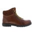 Фото #1 товара Roan by Bed Stu Dino F804010 Mens Brown Leather Lace Up Casual Dress Boots