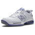 Фото #2 товара New Balance 806 Perforated Tennis Womens White Sneakers Athletic Shoes WC806W