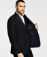 Фото #3 товара Men's Classic-Fit Stretch Black Tuxedo Jacket, Created for Macy's