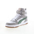 Фото #4 товара Puma RBD Game 38583917 Mens White Leather Lifestyle Sneakers Shoes