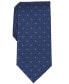 Фото #1 товара Men's Classic Square-Print Tie