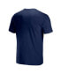 ფოტო #4 პროდუქტის Men's NFL X Staple Navy Dallas Cowboys Lockup Logo Short Sleeve T-shirt