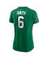 ფოტო #3 პროდუქტის Women's DeVonta Smith Kelly Green Philadelphia Eagles Player Name and Number T-shirt