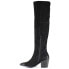 Diba True Cinna Full Pointed Toe Pull On Womens Black Casual Boots 38524-005