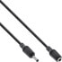 Фото #1 товара InLine DC extension cable - DC plug male/female 5.5x2.1mm - black - 0.5m