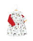 ფოტო #2 პროდუქტის Toddler Girls Cotton Dress and Cardigan 2pc Set, Farm