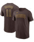 Фото #1 товара Men's Yu Darvish Brown San Diego Padres Name Number T-shirt