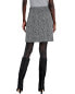 Nic+Zoe Etched Tweed Slim Skirt Women's Black Xxl