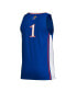 ფოტო #2 პროდუქტის Men's #1 Royal Kansas Jayhawks Team Swingman Jersey