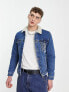 Karl Kani old english denim jacket in blue