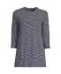 ფოტო #2 პროდუქტის Women's 3/4 Sleeve Slub Jersey Swing Tunic