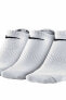 Lightweight 3pr Unisex Çorap Sx4705-101-beyaz