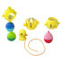 LALABOOM Educational Bead & Drag Toy 10 Pieces