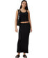 Фото #8 товара Women's Staple Rib Maxi Skirt