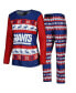 Фото #1 товара Пижама женская FOCO "Праздничная ужасная пижама New York Giants"