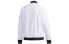 Фото #2 товара adidas Logo印花棒球飞行夹克 男款 白色 / Куртка Adidas Logo DW4617
