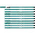 Felt-tip pens Stabilo Pen 68 Turquoise (10 Pieces)