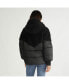 ფოტო #2 პროდუქტის Women's Mixed Media Faux Down Puffer