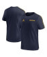 Фото #1 товара Men's Michigan Wolverines 2024 Sideline Coach Performance Top