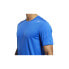 Фото #4 товара Мужская футболка спортивная синяя однотонная для бега Reebok Wor Comm Tech Tee