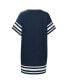 ფოტო #4 პროდუქტის Women's Navy Milwaukee Brewers Cascade T-shirt Dress
