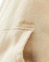 Фото #2 товара Hollister script logo relaxed fit hoodie with side seam zip in tan