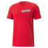 Puma Sf Race Graphic Crew Neck Short Sleeve T-Shirt Mens Red Casual Tops 5381710