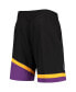 Фото #3 товара Men's Black Phoenix Suns 1999-00 Hardwood Classics Swingman Shorts