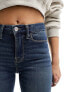Фото #5 товара River island crop bootcut jeans in dark denim